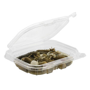 Calidad superior 100% Reciclable Apilable Desechable 6 OZ Contenedores de alimentos de plástico antivaho para aperitivos o ensaladas - Product Image 5