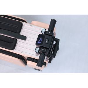 ELALA: Производитель поставляет многофункциональный умный чемодан на колесах объемом 70 л, электрический, розовый, для университета и путешествий - Product Image 2