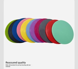 Discos Deslizantes Antideslizantes para <span class=keywords><strong>Pilates</strong></span>, Yoga y Fitness, Almohadillas Deslizantes para Entrenamiento de Coordinación Corporal Completa, Equipo de Entrenamiento para Gimnasio en Casa - Product Image 4