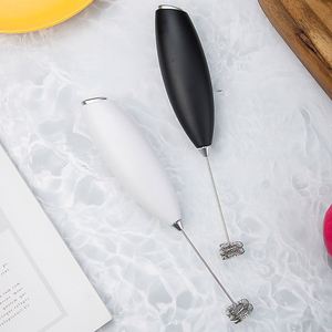 Wsy674 Mousseur à lait électrique portatif en acier inoxydable avec support, fouet à matcha, mélangeur de boissons et mousseur à café - Product Image 4