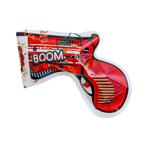 Inflatable Automatic Fireworks Gun Ribbon Tissue Paper Chinese New Year Firecrackers Atmosphere Birthday Spray Tube Gift Flower