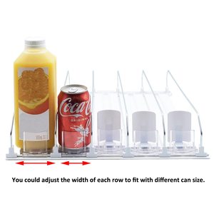 Organizador de bebidas Estante Empujador con deslizamiento rápido - Product Image 3