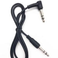 2M 6.35mm stéréo connecteur Jack TRS à 6.35mm mâle câble audio