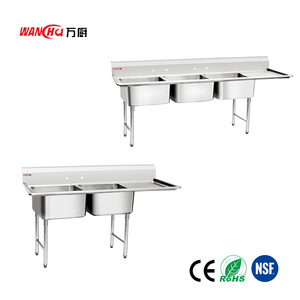 Hotel australiano e ristorante in acciaio inox doppia ciotola lavello da <span class=keywords><strong>cucina</strong></span> con rubinetto singolo stile con un foro - Product Image 4