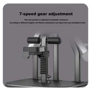 reinforced main beam <b>back</b> strength training machine thick solid metal beam <b>support</b> long term heavy load <b>back</b> muscle training - Product Image 4
