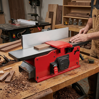 Raboteuse électrique sans fil au lithium rechargeable Hantechn 2024, nouvelle conception, 20-240 V, 6 pouces, outils de rabotage pour le bois
