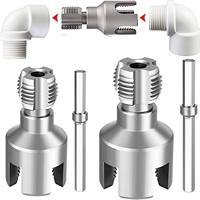 Ouvre-tuyau PPR 1/2" et 3/4" (2 pièces) pour filetages internes et externes
