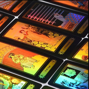 Baraja <span class=keywords><strong>de</strong></span> Tarot The Fool & Warrior Court, Rey, Reina, Caballero <span class=keywords><strong>de</strong></span> las Varas, Tema <span class=keywords><strong>de</strong></span> Batalla - Product Image 4