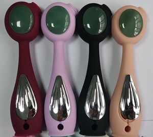Cepillo eléctrico para limpieza Facial, herramienta de masaje de vibración sónica <span class=keywords><strong>2</strong></span> <span class=keywords><strong>en</strong></span> 1, limpiador de silicona para acné, poros - Product Image 5
