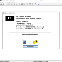 Herramienta de diagnóstico diésel, escáner de alta resistencia, reinicio de diagnóstico de camiones, reinicio de ECU, herramienta de Sistema completo Compatible con Caterpillar
