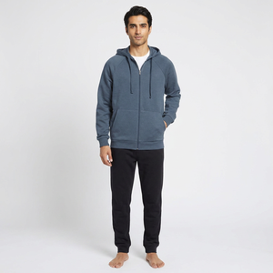 Sudadera con Capucha Personalizada 100% Poliéster con Cremallera, Manga Larga, Diseño Sólido para Otoño - Product Image 1