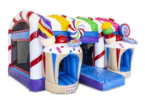 Combo Inflable Multi Play <span class=keywords><strong>XXL</strong></span>, <span class=keywords><strong>Castillo</strong></span> Inflable Candyland para Niños - Product Image 3