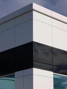 Acp Bảng điều chỉnh kết cấu ACP tường ốp ngoài trời ACM alucobond tường bảng điều khiển phòng tắm bằng đá cẩm thạch trắng - Product Image 3