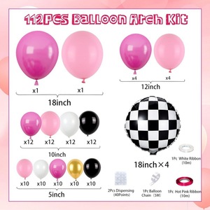 Custom Car Theme Balloons Arch Garland Kit 30inch Race Track Number Foil Globos Kids 1st <strong>Birthday</strong> Party Baby Shower <strong>Decor</strong> - Product Image 2