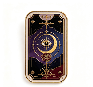 Boîte à cartes de tarot magnétique gaufrée, boîte cadeau en papier de luxe, encre de soja, étui rigide mat pour cartes de collection - Product Image 4
