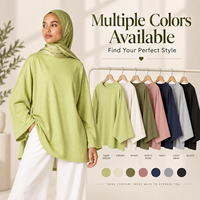 Abaya à manches longues pour femmes grandes tailles, chemise modeste, tenue décontractée pour femmes musulmanes, printemps automne, ethnique, respirante
