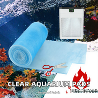 Rouleau de tampons filtrants en polyester 100% uni pour aquarium, pour un polissage efficace, favorisant une eau cristalline et saine dans les bassins et les réservoirs.