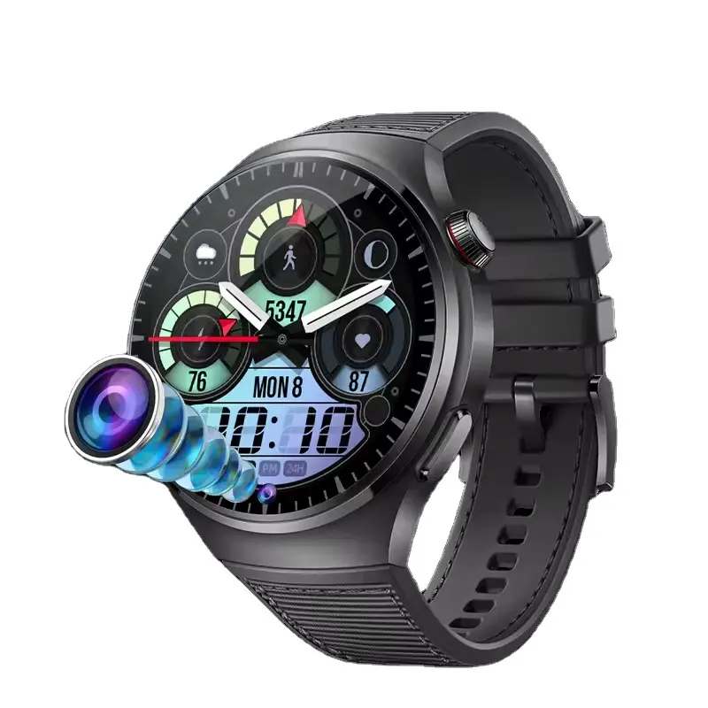 4G smartwatch 1.62" NFC GPS nano sim card Playstore App Download Wifi Front Camera 200W Video call 1080P GS38 AMOLED smart watch