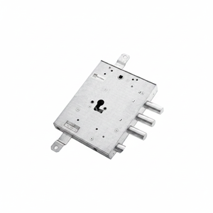 Cerradura de Puerta Blindada MOTTURA con Cilindro de Latón sin Llave, Material ABS, Acabado Blanco, Incluye 3 Llaves, Hecho en Italia - Product Image 2