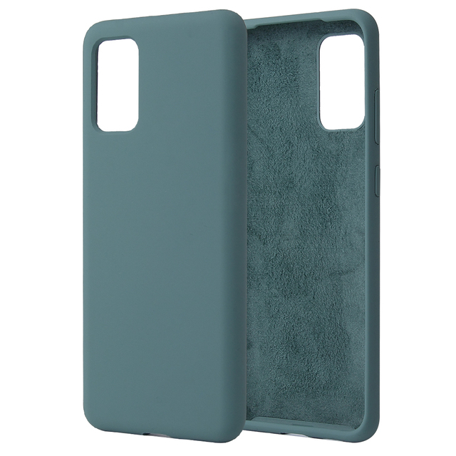 Luxury Cover Liquid Silicone Phone case Colorful Mobile Phone case for Samsung S20