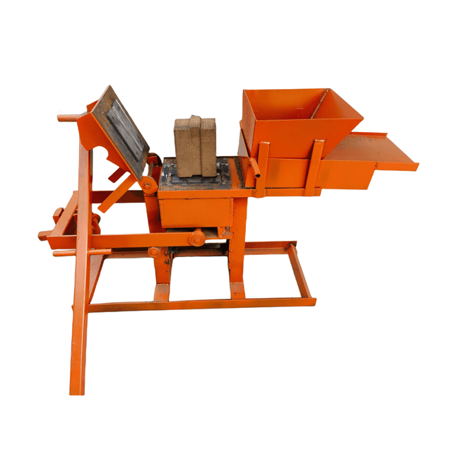 Small Manual Clay Soil Interlocking Brick Making Machine QTS2-40 Clay Block Machine Manual Compressed Earth Blocks Machines