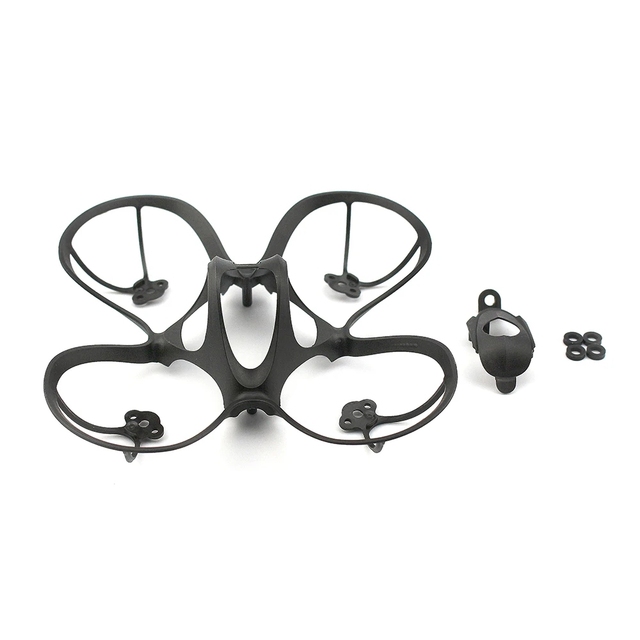 Micro Drone Spare Parts Frame Bottom Plate Hardware Kit 0802 19000KV Motor Propeller Power Lead Charger Adapter
