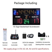 Tableau de Score Électronique Portable Sans Fil LED pour Événements Sportifs YZ – Équipement de Terrain pour le Basketball