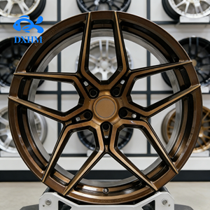 Rines Cóncavos Profundos de Aleación de Aluminio Forjado Color Bronce <span class=keywords><strong>para</strong></span> Coche de Pasajeros Te37 de 15-24 Pulgadas 5x127 5x114.3 5x112 <span class=keywords><strong>Llantas</strong></span> Personalizadas <span class=keywords><strong>para</strong></span> A4 B8 A6 - Product Image 1