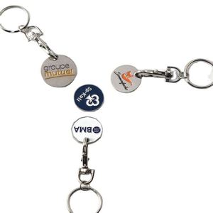 Custom Metal Caddy Coin Token, Caddy Coin Keychain, Canada Metal Trolley Coin Chip - Product Image 6