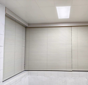 Persianas Venecianas de Aluminio de Fábrica China, 25 mm de Ancho, Cortinas Inalámbricas, Persianas Económicas, Lamas en Forma de L y C, 0.18 mm, Persianas para Dormitorio - Product Image 5