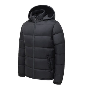 Customized Men's Winter Hooded Thick <b>Waterproof</b> Down <b>Jacket</b> Men's <b>Warm</b> Hooded Down <b>Jacket</b> Men's Down <b>Jacket</b> - Product Image 2