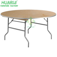Table pliante en bois, d'argent 12ft/8ft, location de banquets
