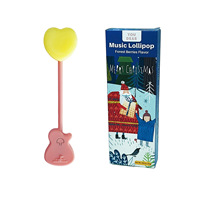 Best Price Wholesale Christmas bluetooth Music Transmission Lollipop Candy Coated Hard Candy Fruity Taste