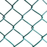 Clôture de jardin à maillons robustes en fil métallique galvanisé, écologique, pour zone industrielle, périmètre d'usine, clôture longue durée