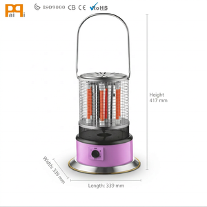 2200W Infrared Radliant <strong>Electric</strong> <strong>Heater</strong> 6 Ceramic <strong>bar</strong> 360&deg; All-direction Heating Tip-over Switch Cool Touch Housing for Room - Product Image 2