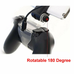 2019 180 Degree DOBE Smartphone Clip for PS4 Joysticks Mobile Phone Clamp for PS4 <strong>Controller</strong> <strong>Holder</strong> - Product Image 6
