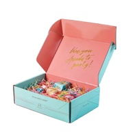 Boîte cadeau en papier cartonné ondulé de luxe personnalisée pour vêtements, vêtements formels, chemises