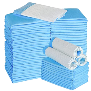 Petdom 60*60 Vente en gros de tapis absorbants pour animaux de compagnie avec protection anti-fuite, jetables, pour l'apprentissage de la propreté des chiens et chiots, Empapadores Perro - Product Image 1