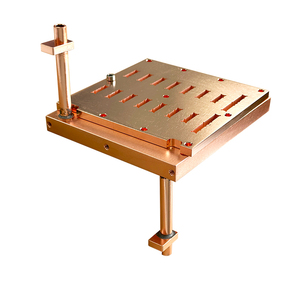 <span class=keywords><strong>Machine</strong></span> <span class=keywords><strong>CNC</strong></span> personnalisée avec nouvelle conception dissipateur de chaleur de bloc de refroidissement par eau en cuivre émis par l'usine pour les services d'électroérosion à fil et de brochage - Product Image 1