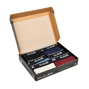 पुरुषों के अंडरवियर 6-टुकड़ा सेट-फैक्ट्री कस्टम ओम ओडम बॉक्सर और ब्रियल, 95% कपास 5% स्पेनिश, लक्जरी पैकेजिंग - Product Image 4