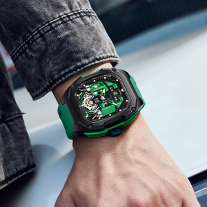 Orologio da Uomo Super Lusso con Motore V12, Movimento al Quarzo, Impermeabile, Stile <span class=keywords><strong>Aston</strong></span> Martin Vantage - Product Image 6