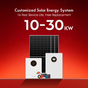 Système d'énergie solaire 5kW 10kW Panneaux solaires avec batterie et kit complet Système d'énergie solaire hybride pour la maison NSTLV-16K NSTLV-16K NSTLV - Product Image 3