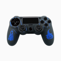 Étui de protection pour manette de jeu anti-poussière et antidérapant pour PS4, coque en silicone pour manette PS4, coque de protection pour PS4