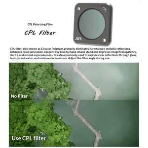 JUNESTAR MCUV CPL ND NDPL มาโครสตาร์ป้องกันมลพิษแสงอุปกรณ์เสริมฟิลเตอร์กล้องสำหรับดีไอ ออสโม แอคชั่น 2 กล้องกีฬา - Product Image 6