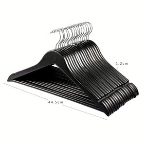 Coat Hangers Pants Bar Nature 360 Degree Swivel <b>Hook</b> Hangers <b>Black</b> Wooden Hangers for Clothes - Product Image 4