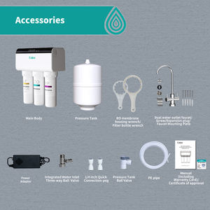 आरओ रिवर्स ऑस्मोसिस सिस्टम खनिज पानी के टैंक की आपूर्ति करता है जिसमें घरेलू रो वाटर प्यूरीफायर का स्वाद बेहतर होता है - Product Image 5