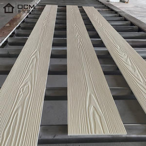 Revêtement de panneau d'étanchéité en <span class=keywords><strong>ciment</strong></span> de fibre non combustible avec certificat de classement au feu pour le revêtement extérieur de la maison et le panneau de soffite - Product Image 4