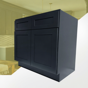 Gabinetes de cocina ecológicos, organizador de armario de cocina estilo americano de Isla de cocina de EE. UU., armario base moderno listo para montar - Product Image 1