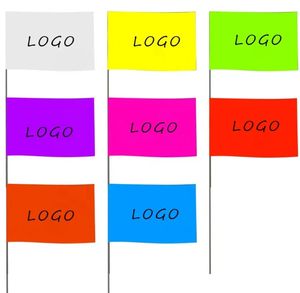 Logo personnalisé Promotion Matériau métallique multicolore Pole Plant Flag Spike pour la décoration du sol <span class=keywords><strong>de</strong></span> jardin - Product Image 2