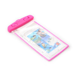 Funda Impermeable para Teléfono, Funda Flotante Universal para Teléfono Móvil, Bolsa Seca Transparente de TPU/PVC para Playa con Cordón - Product Image 1